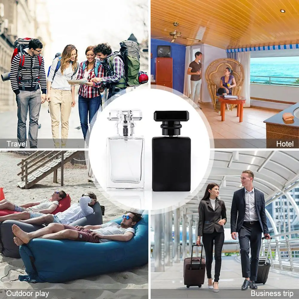 30 мл стеклянная бутылка многоразовый парфюмерный распылитель спрей пустая