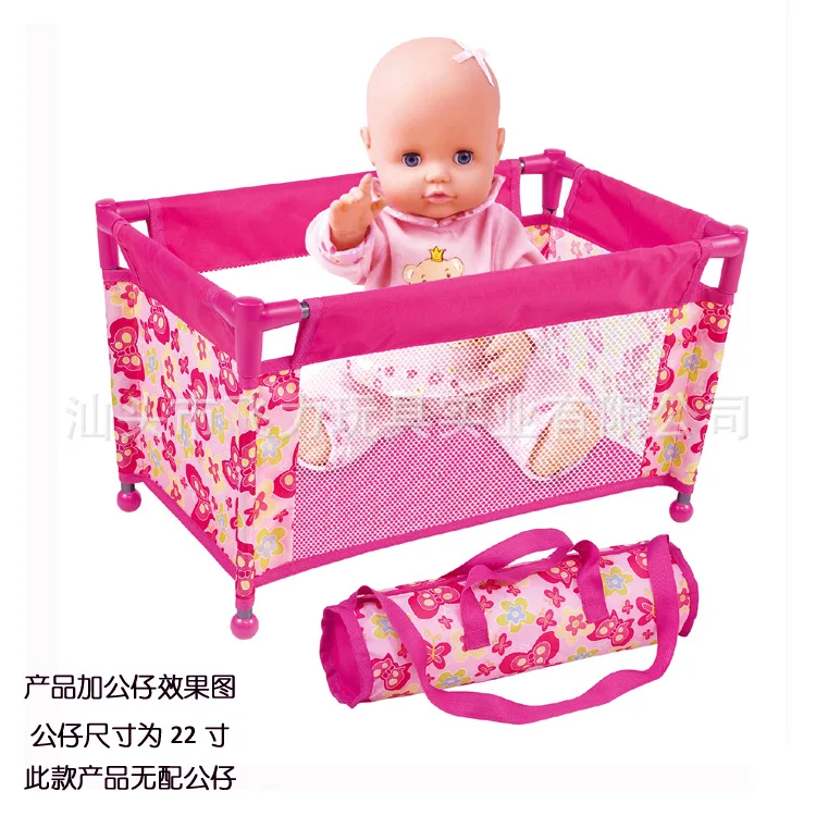 Кукла спальная кровать DIY Детские ролевые игры игрушка кукла для детской кроватки мебель для дома кукольная кроватка миниатюрная кровать имитация детская кроватка ролевые игры