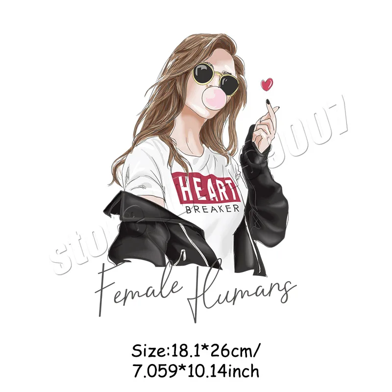 Наклейки на одежду для девушек горячая Распродажа наклейки самостоятельного