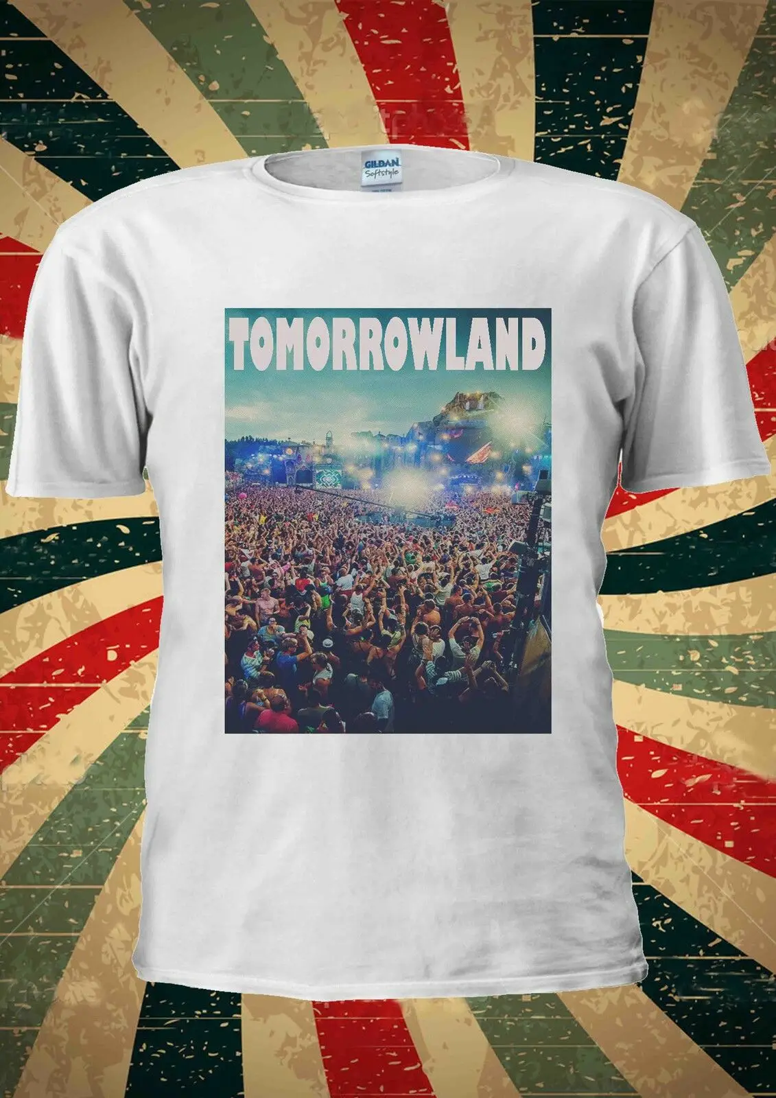 Tomorrowland Tomorrow land/вечерние футболки для ночного клуба мужчин и женщин унисекс 10682019