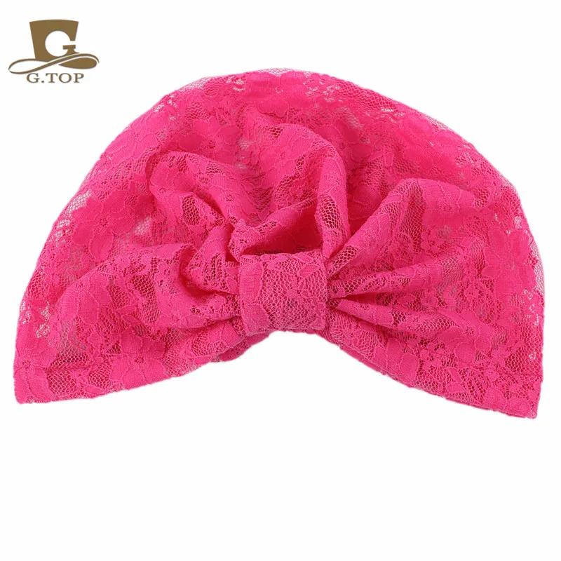 Новый милый кружевной тюрбан для девочек детская шляпа с капюшоном в индийском