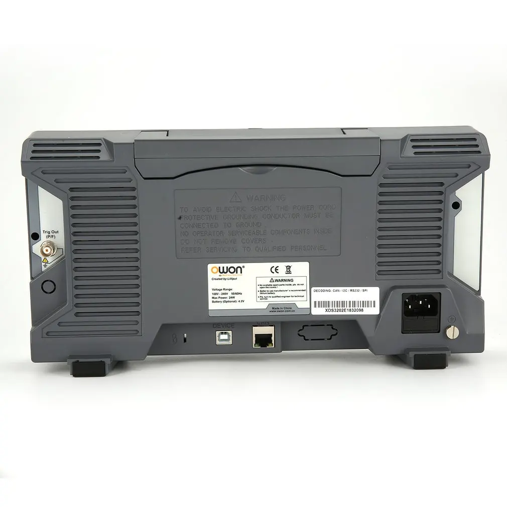 OWON XDS3202E Dual Channel Deep Memory LCD Display Digital Storage Oscilloscope Scopemeter Scope Meter 200MHz 1GSa/s | Инструменты