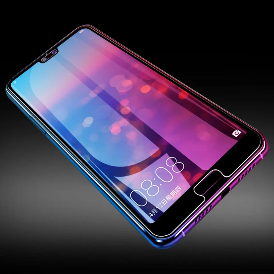 5D изогнутый край закаленное Стекло для huawei P20 Pro Y3 Y5 Y6 Y9 2017 2018 полное покрытие Экран