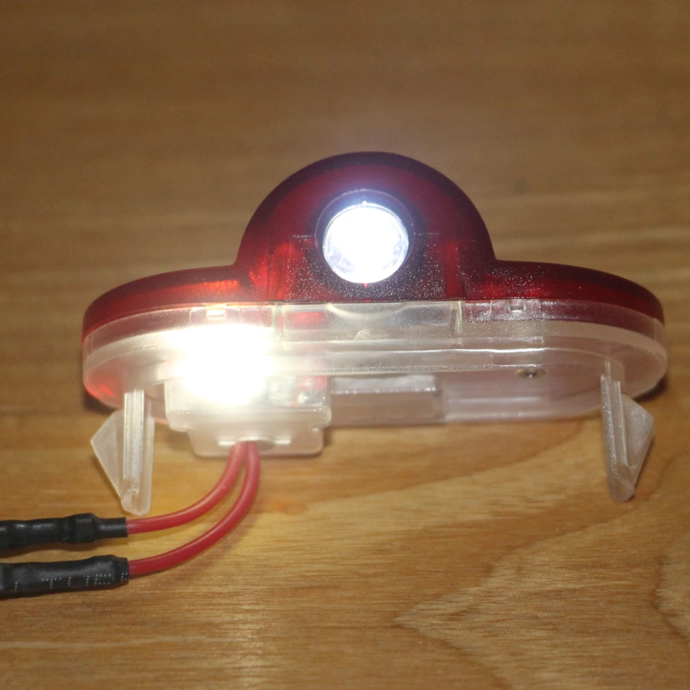 2 шт. Автомобильный Дверной светильник автомобильный теневой для Volkswagen VW Golf 4 MK4 5 6