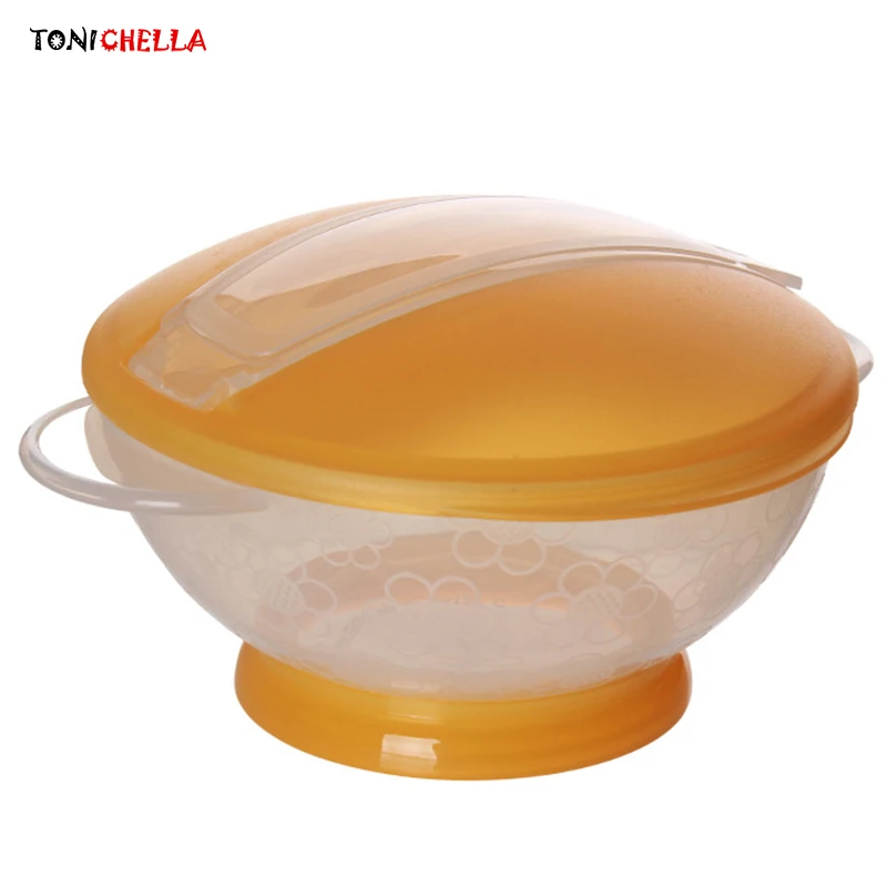 

Baby Meal Tableware Children Feeding Dinnerware With Spoon Infant Food Container Kids Bowls Suction Dishes Plates T0604