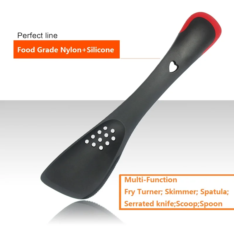 Новая многофункциональная лопатка для переворачивания из нейлона шпатель с