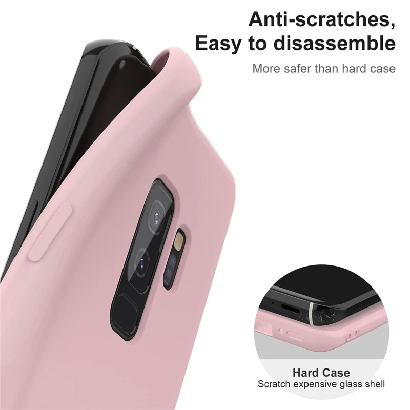 Тонкий Мягкий ТПУ силиконовый чехол для Samsung Galaxy S10 S9 plus S10e карамельный цвет A70 A40 A50