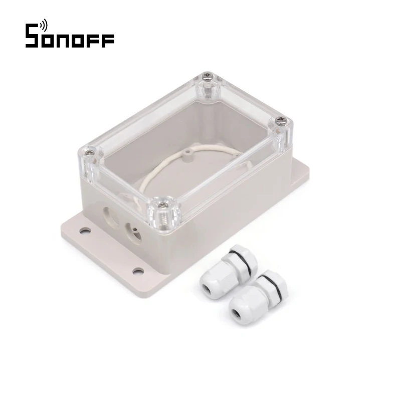Водонепроницаемая распределительная коробка Sonoff IP66 поддержка Basic/RF/Dual/Pow