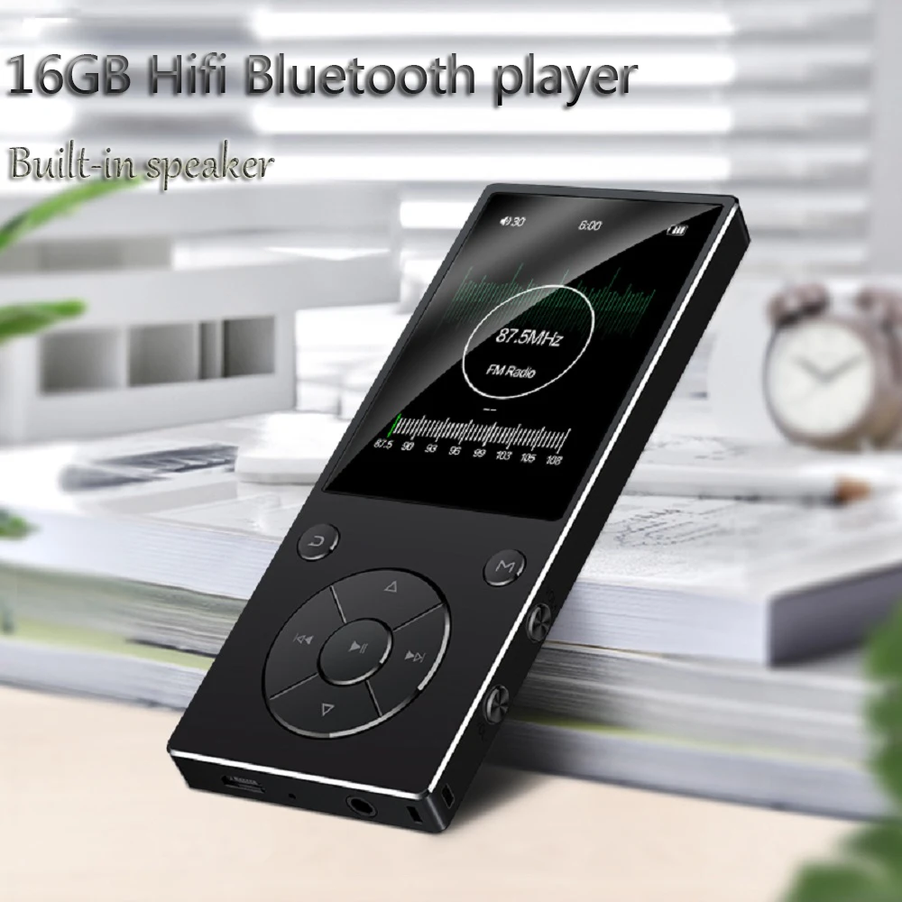 Динамик MP4 плеер 16 Гб HIFI Lossles звук MP4 музыкальный плеер с Bluetooth FM радио Диктофон электронная книга просмотр фото