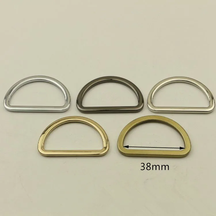 5pcs metal D ring hook buckle for handbag luggage shoes hardware accessory DIY bag garment webbing clsap hanger | Дом и сад