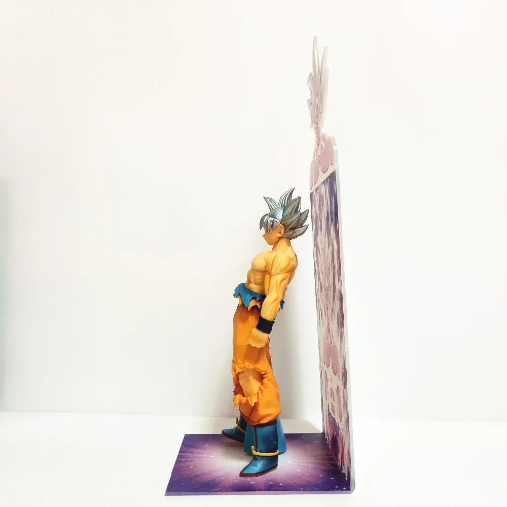 Dragon Ball Z Goku Ultra Instinct фигурка игрушки Dragon Ball Супер Сон Гоку фигурка с акриловым бюстом база Figura