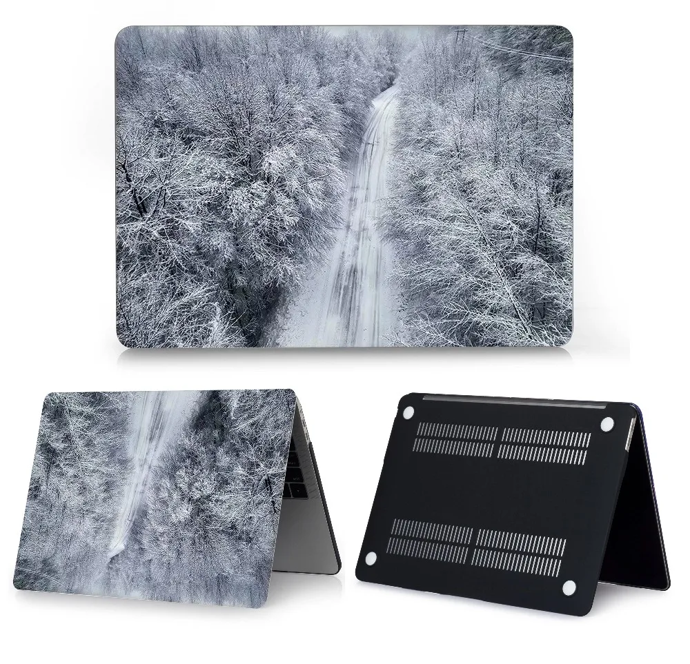 Несколько фотографий чехол для ноутбука apple Macbook Air Pro retina 11 12 13 15, чехол для MAC New Air 13 Pro 13 15 дюймов Touch Bar ID
