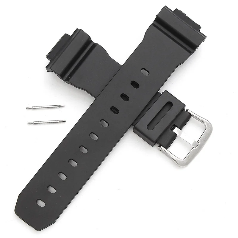 Сменный силиконовый ремешок для часов совместимый с G Shock DW 6900 Ear Batch Needle