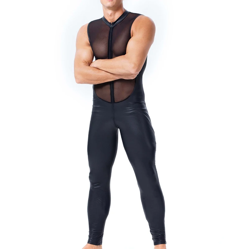 AIIOU из сетчатого материала комбинезон борьба джерсовой ткани детский длинные