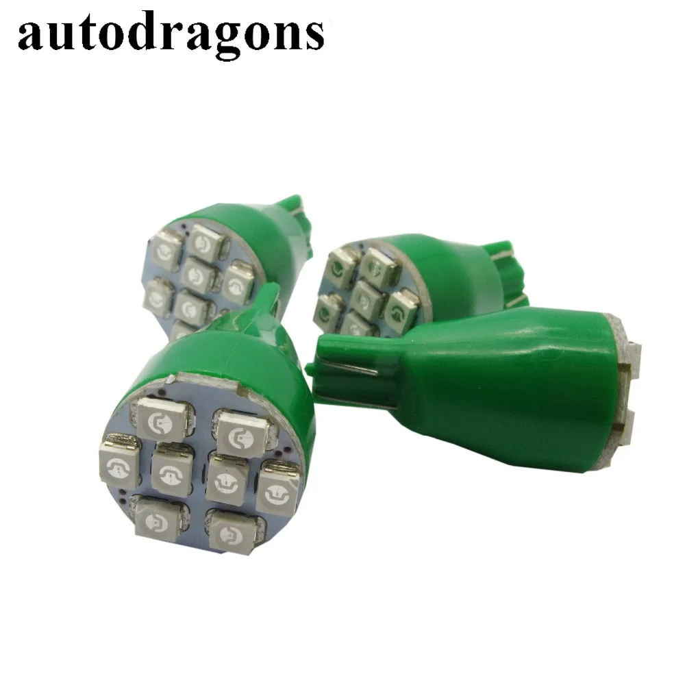 10 шт. светодиодные лампы для пинбола autodragon 3528SMD 12В 13В T15 921 #906|led wedge lights|led 1010 led |