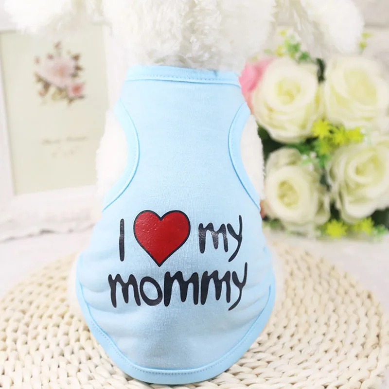 Милая весна лето домашний питомец одежда для собак жилет домашних животных с