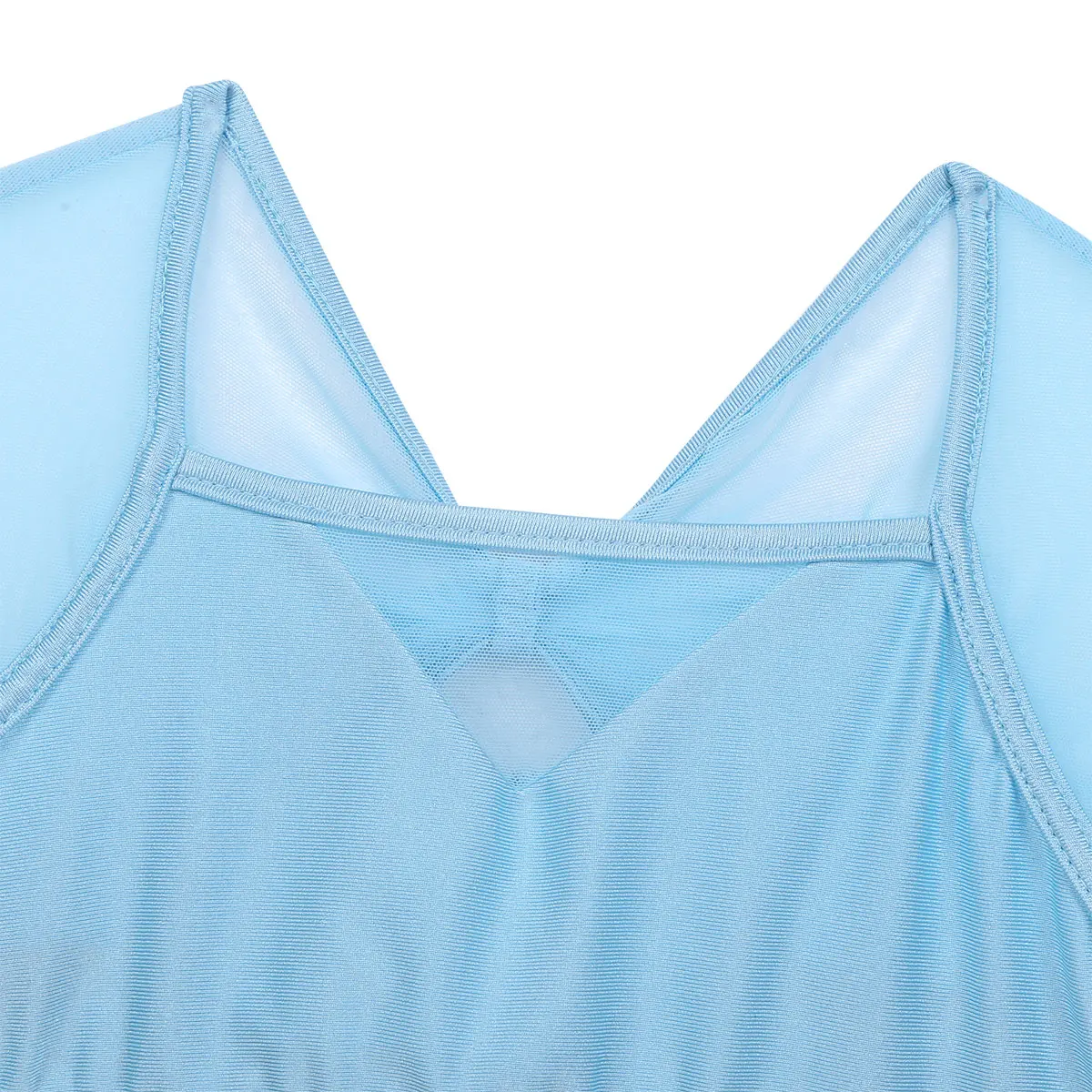 Укороченный топ для гимнастики сетчатая юбка девочек подростков лирический