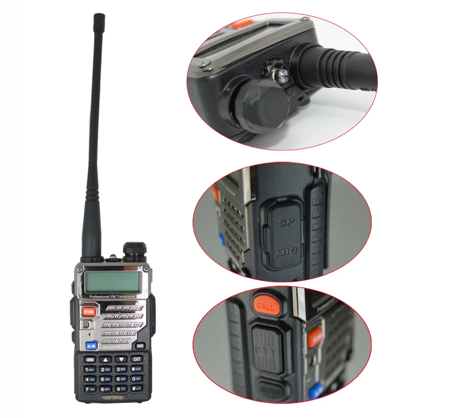 2 шт./компл. BaoFeng UV-5RE рация UV 5RE двухстороннее радио UV5RE радио двухстороннее радио передатчик станции+ мягкая длинная антенна 771