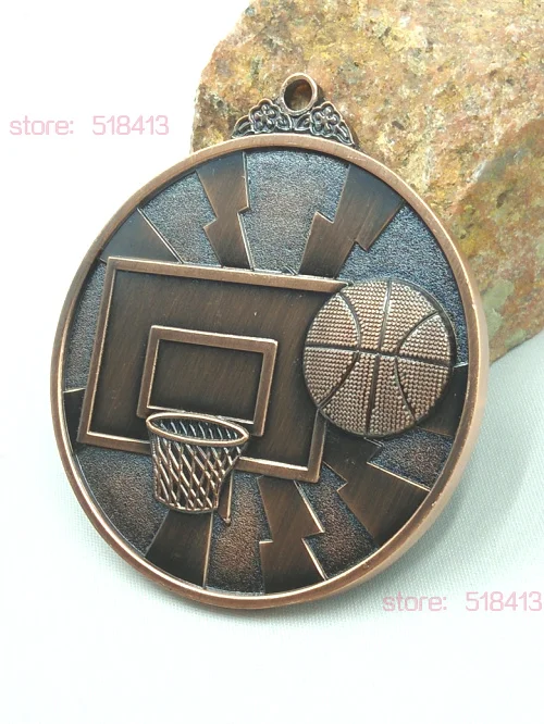 Спортивная медаль для баскетбола детского сада школы золота серебра бронзы