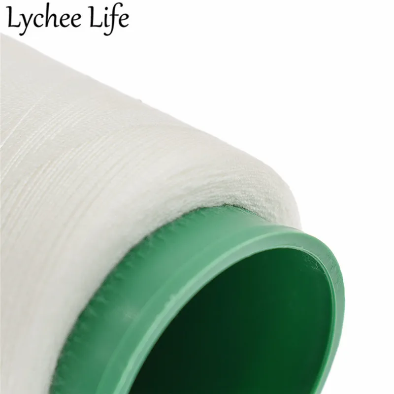 Lychee Life 1 км водорастворимые швейные нитки DIY ручной работы швейные нитки простой стиль для дома аксессуары для швейной одежды