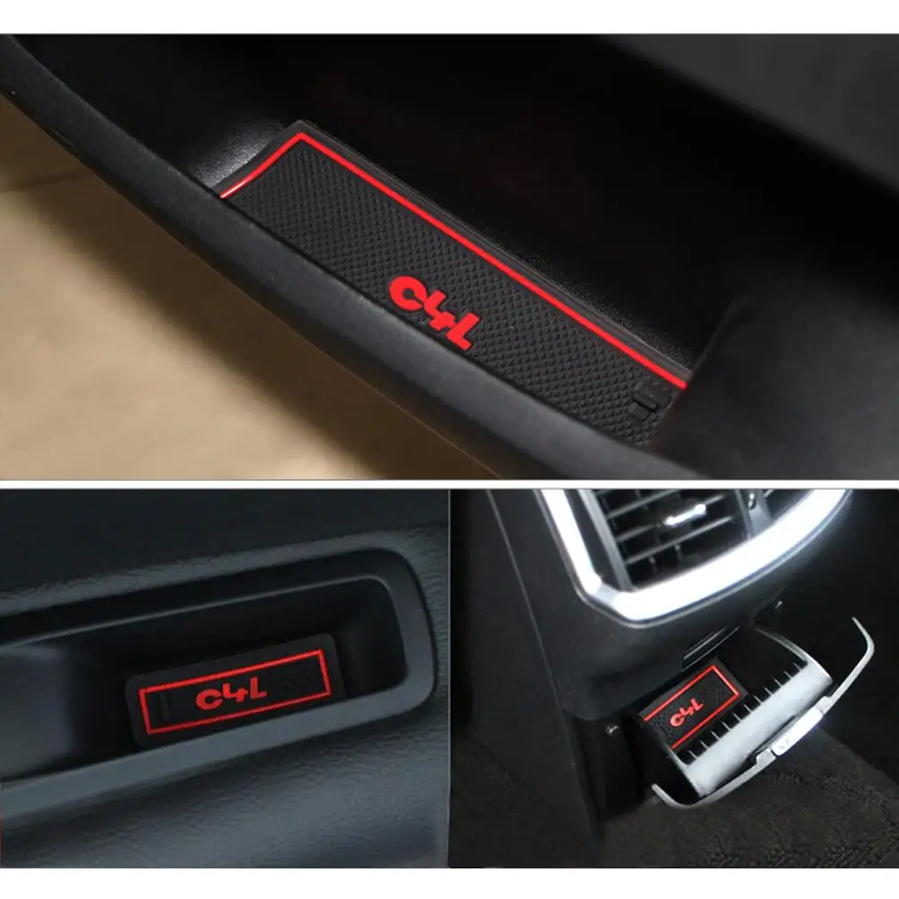Подходит для Citroen C4L 2016 автомобиля Нескользящие дверь Слот латексные ворота паз