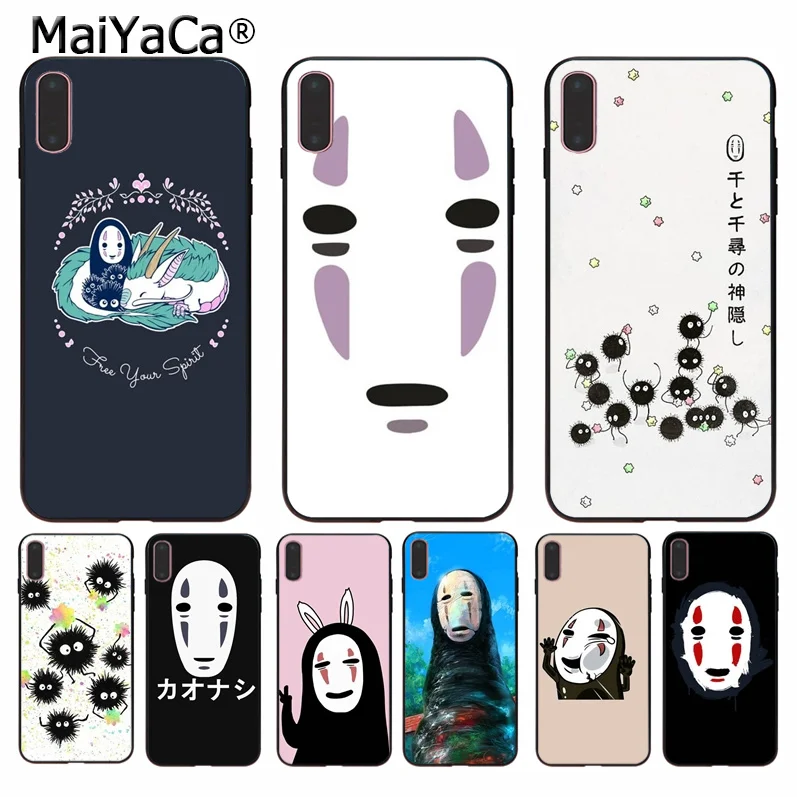 MaiYaCa милый унесенный призраками аниме Ghibli Миядзаки Coque чехол для телефона для Apple iPhone 11 pro max 8 7 6 6S Plus X XS MAX 5 5S SE XR