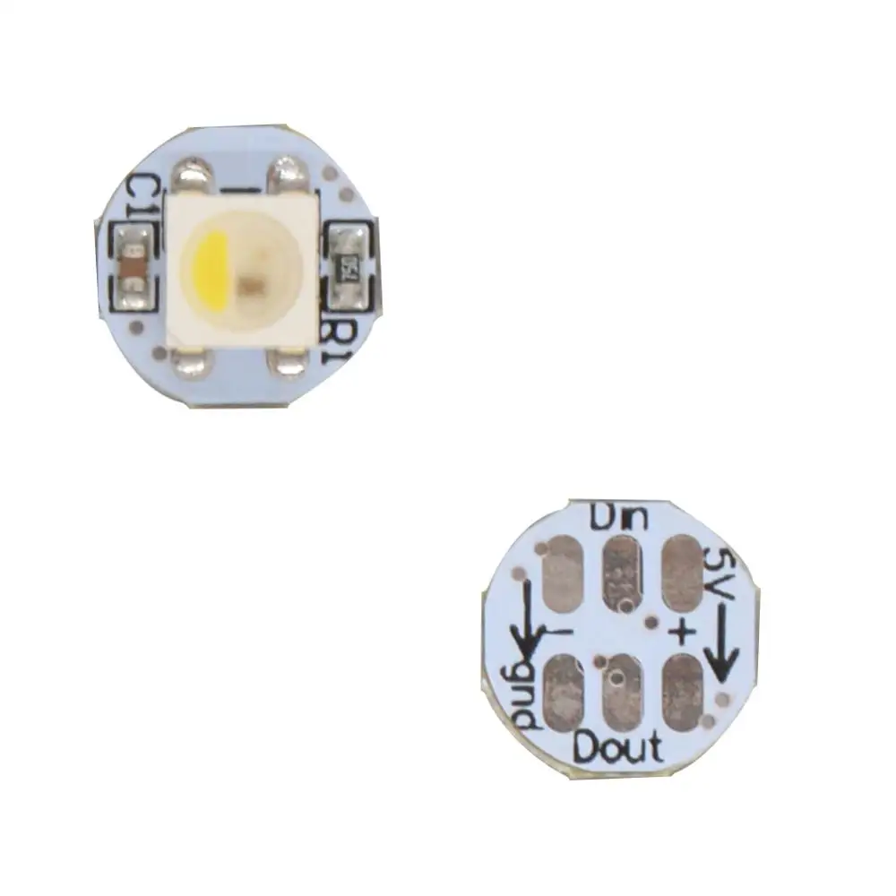 Адресуемая светодиодная мини-плата SK6812 RGBW RGBWW RGB + теплый белый нейтральный