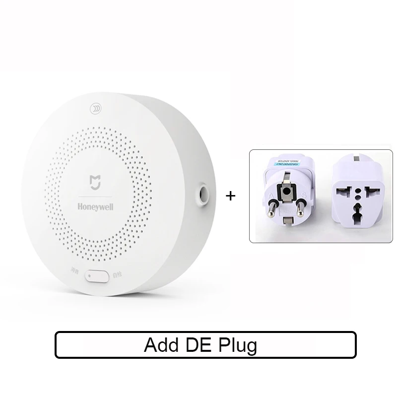 Add DE Plug Xiaomi Mijia Honeywell детектор природного газа датчик газа работает с многофункциональным шлюзом 2 умный дом Безопасность приложение управление - Цвет: Add DE Plug