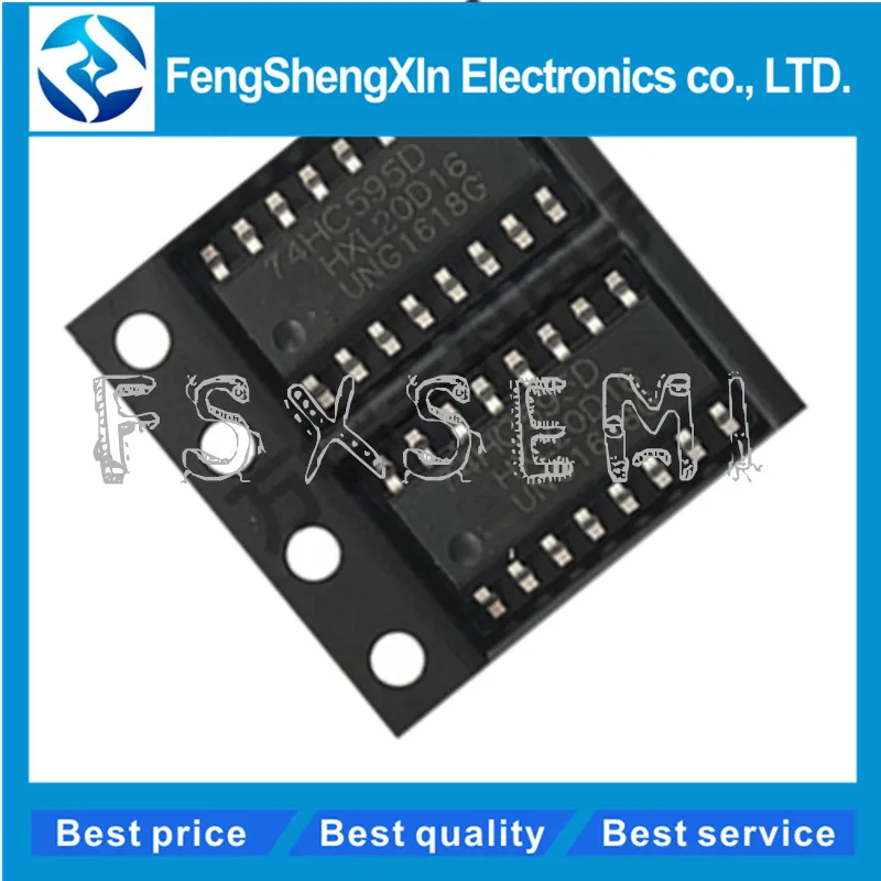 

100pcs/lot New 74HC595D SN74HC595D 74HC595 SOP-16 IC