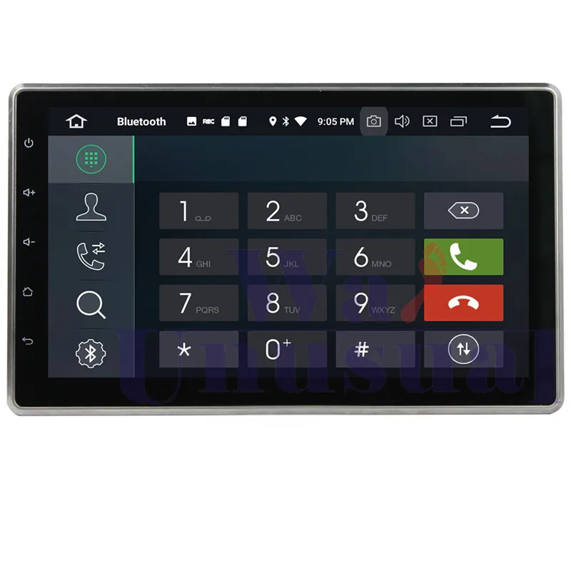 Wanuary Android 9 0 4G RAM Автомобильный GPS навигатор 10 1 дюймов для универсального без DVD