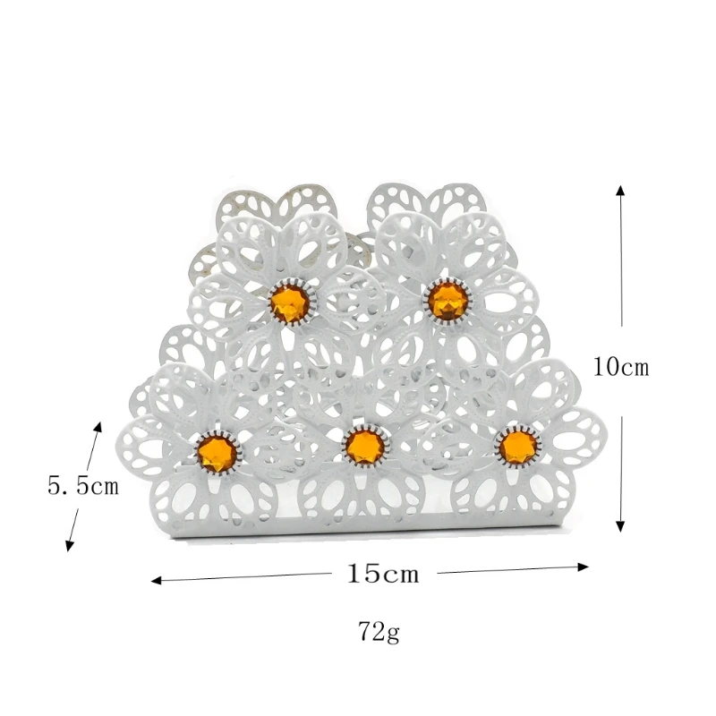 Высококачественный металлический держатель для салфеток бумажный диспенсер