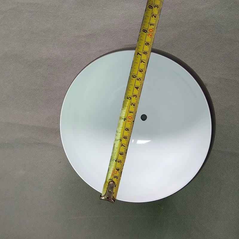 Диаметр мм х в алюминиевый абажур внутренняя белая наружная черная лампа для