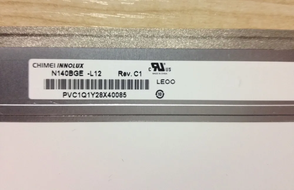 14 0 дюймовая TFT ЖК-панель N140BGE-L12 1366 RGB * 768 WXGA WLED ЖК-дисплей LVDS ЖК-экран 1 канал 6 бит |
