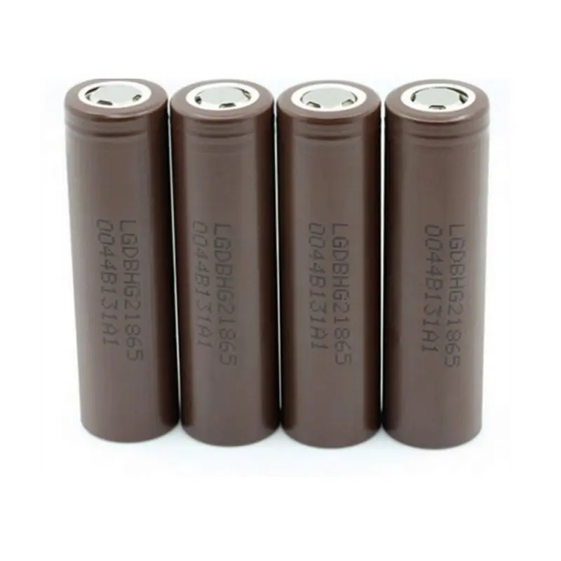 4ocs Оригинальная 18650 аккумуляторная батарея для LG HG2 18650 3000 mAh литиевая батарея для использования электронной сигареты - Цвет: 4ocs