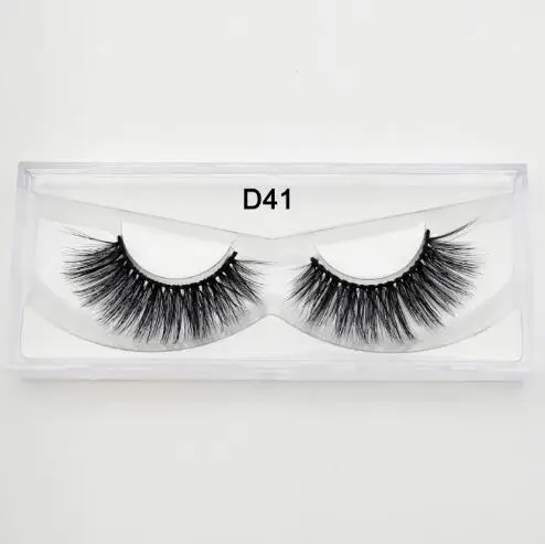 silkD41 Visofree шелковые ресницы ручной работы натуральные длинные Искусственные ресницы Многоразовые Накладные ресницы Wimpers beauty Make Up - Цвет: silkD41