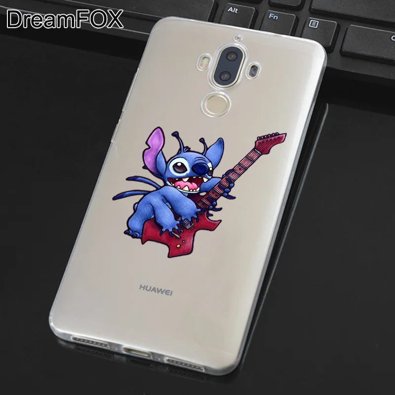 DREAMFOX L605 Stich Мягкий силиконовый чехол из ТПУ для huawei mate Nova 2 9 10 20 30 Lite Pro Plus |