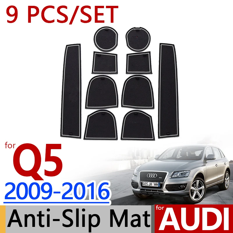 Противоскользящий резиновый коврик для подушки на дверь Audi Q5 8R 2009 2010 2011 2012 2013 2014