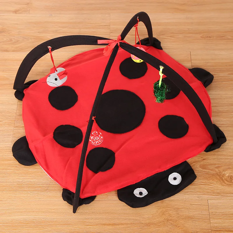 

Beetle cat tent pet litter toy striped play wholesale