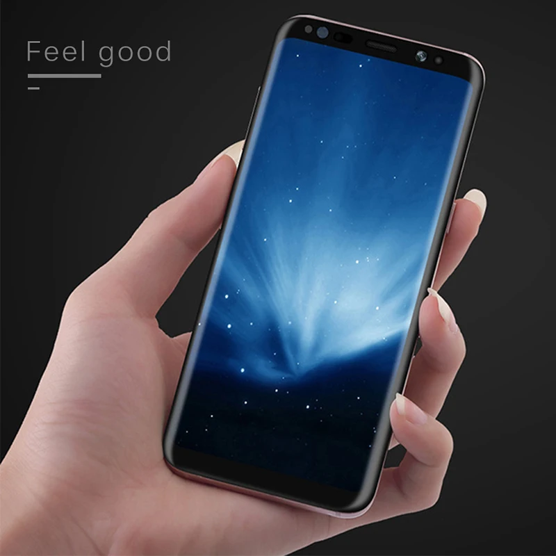 3D изогнутое закаленное стекло для Samsung Galaxy S9 S8 Plus безопасное защитное Note 8