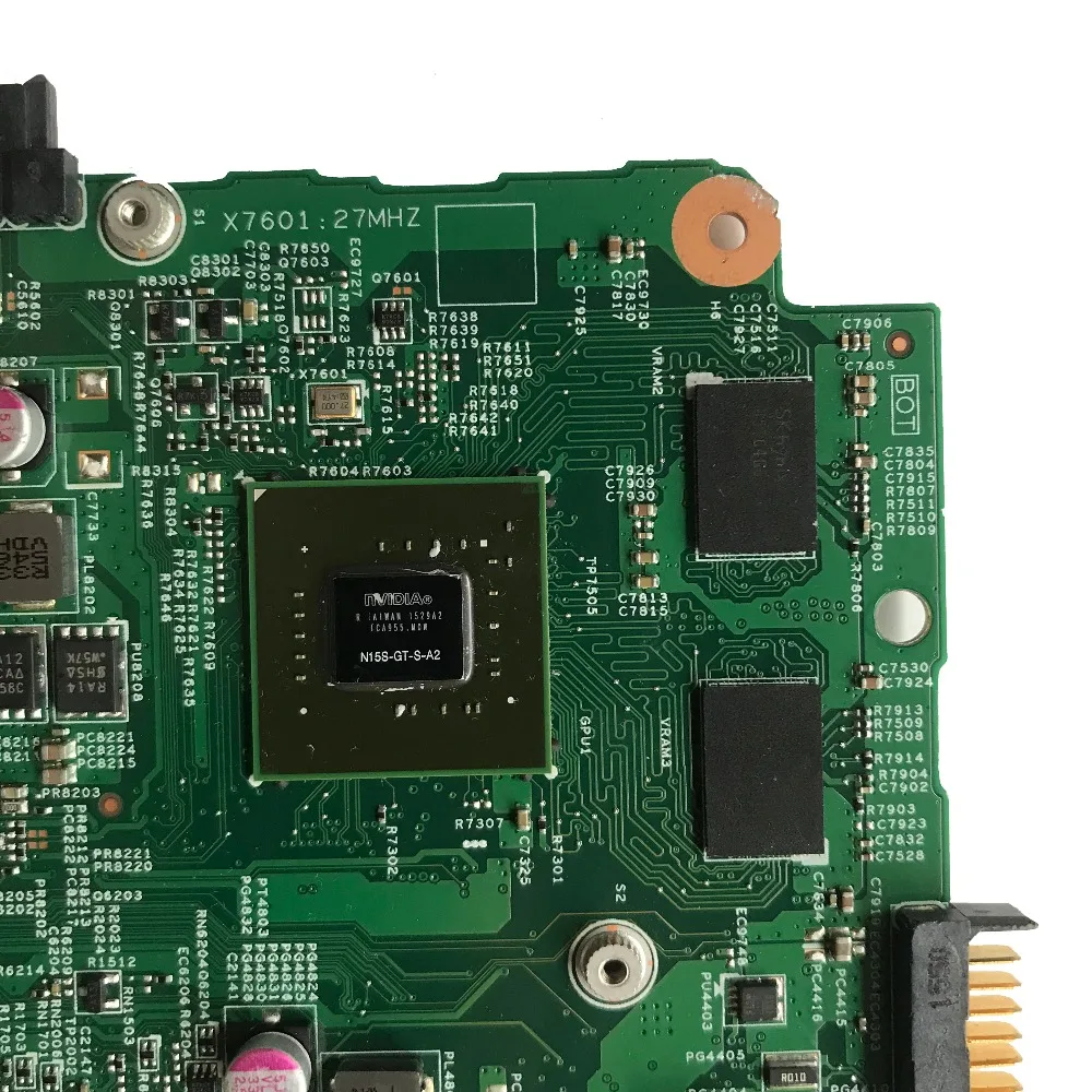 Для Dell 15-3542 3542 3442 3543 3443 5749 ноутбук материнской платы с SR23W I7-5500U Процессор CN-0V162V 0V162V