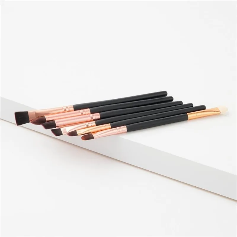 6 шт. набор кистей для Макияжа Теней век Pro Тени Смешивание кисти макияжа мягкие