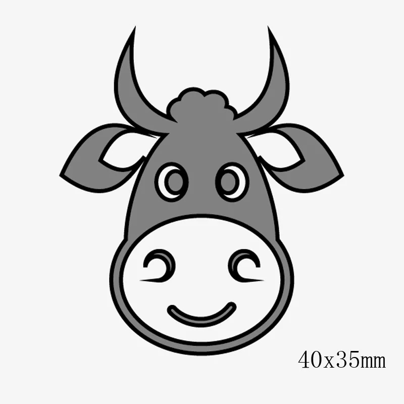 Cute Animals Avatar Metal Cutting Dies Deer Dog Pig Bear Hippo Craft dies for DIY Scrapbooking Paper Cut Cards Stamps New | Дом и сад