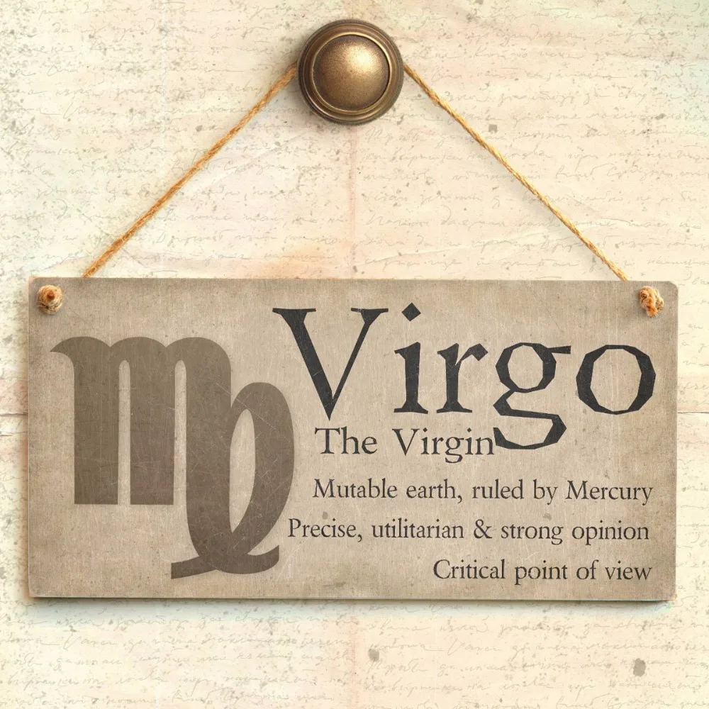 Meijiafei Virgo Дева красивый духовный подарок астрологический знак зодиака 10 &quotx