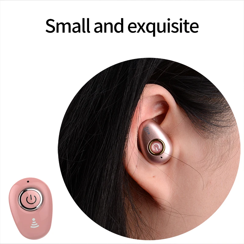 Мини Bluetooth наушники Nouvve S650 Спортивные Беспроводные гарнитура с микрофоном