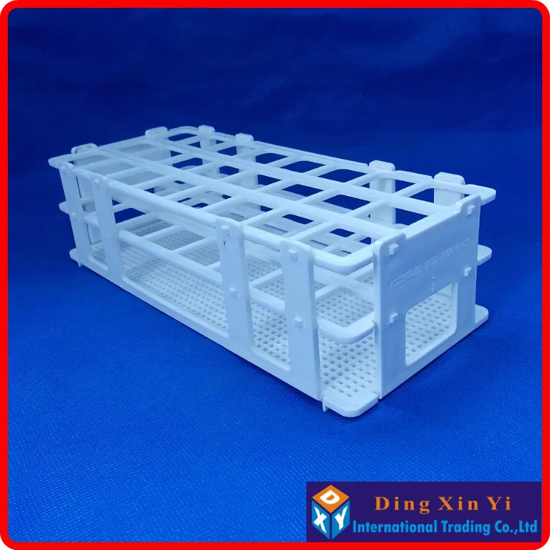 24 Отверстия 26 мм пластиковые стеллажи для пробирок собранные подставка полка