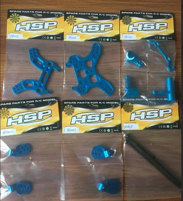 HSP 1/8 RC автозапчасти с дистанционным управлением для модели 94062|Детали и