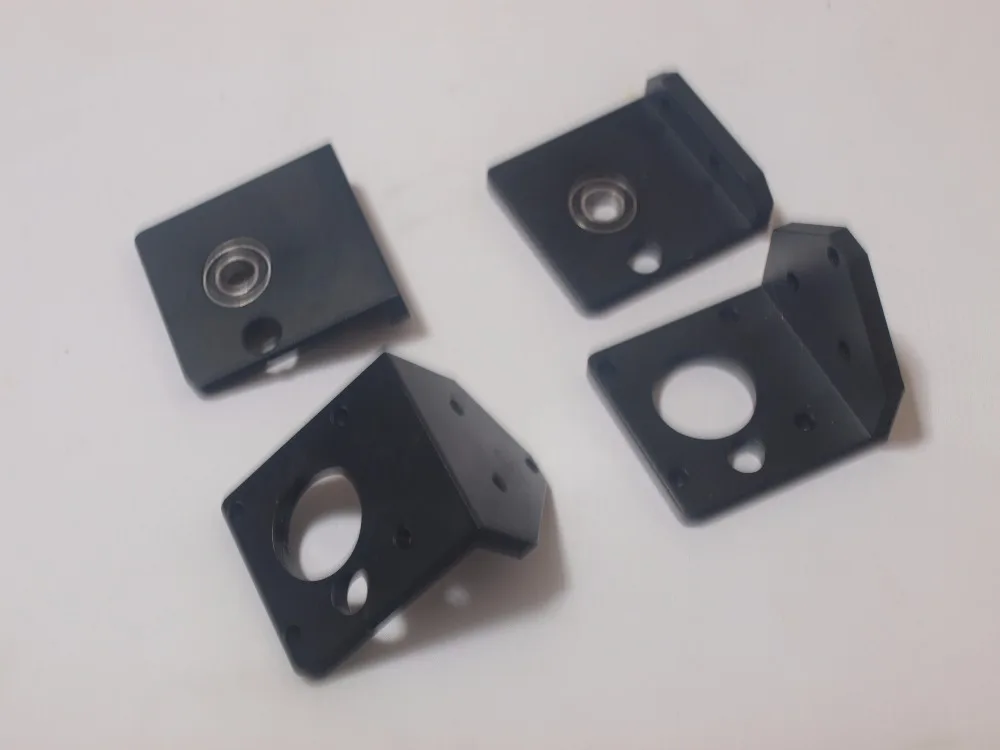 Horizon слон diy паяльная 3d-принтер reprap prusa i3 металлического алюминия черный цвет Z-ОСЬ