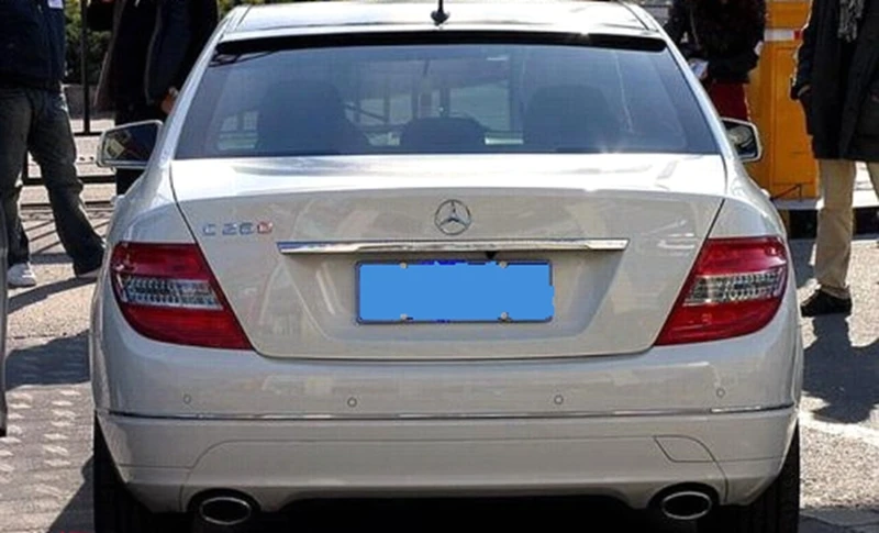 Для mercedes w204 C180 C200 C300 C74 спойлер на крыше высокое качество АБС пластик украшение в виде хвостового крыла для mercedes w204 2009-2013