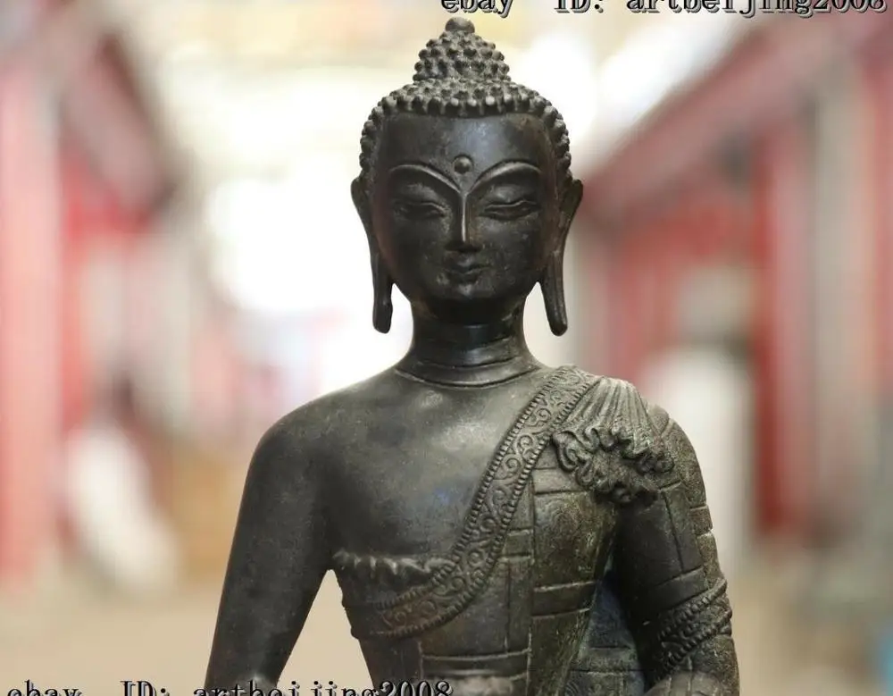 Китайская буддистская народная искусственная медная татагата | Дом и сад