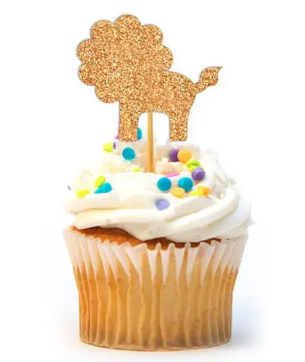

GLITTER little safari animals birthday Gender Reveal cupcake toppers baptism Christening party decoration doughnut toothpicks